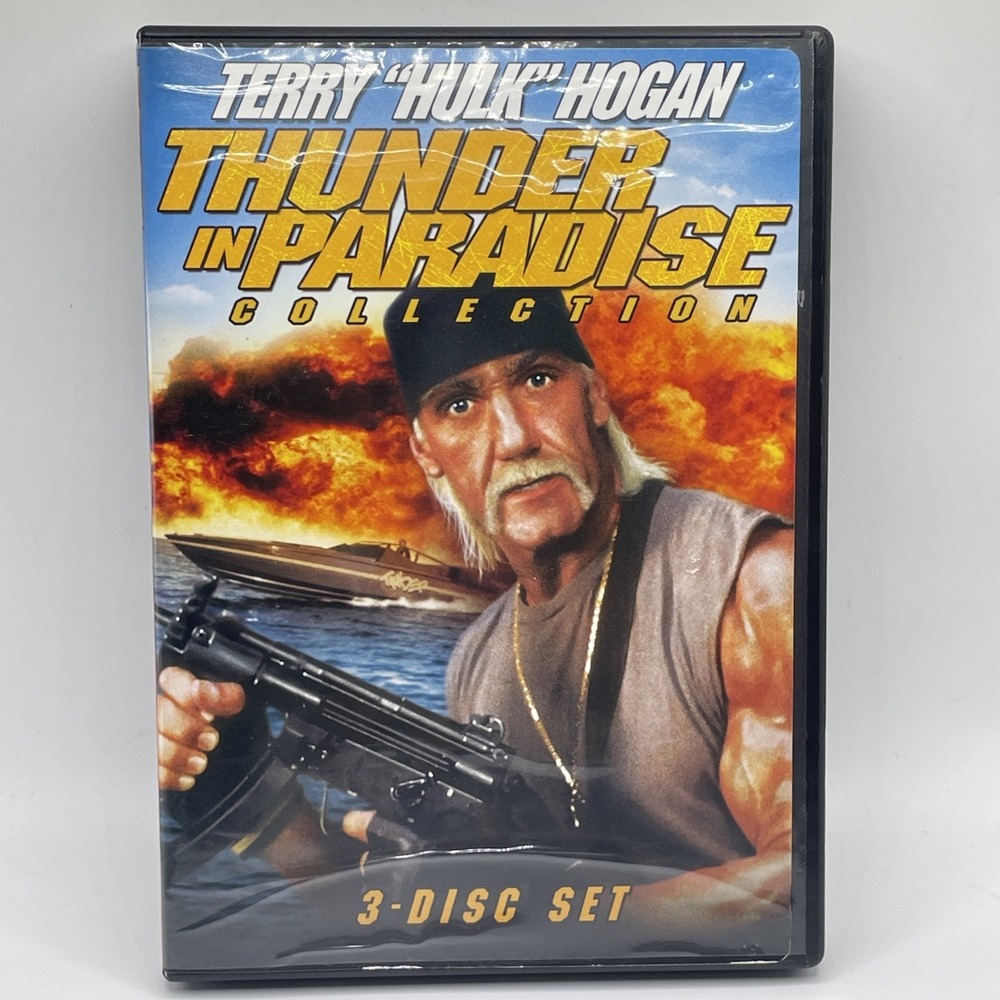 Thunder In Paradise Collection (DVD, 2006, 3-Disc Set)‎ HULK HOGAN TV Series